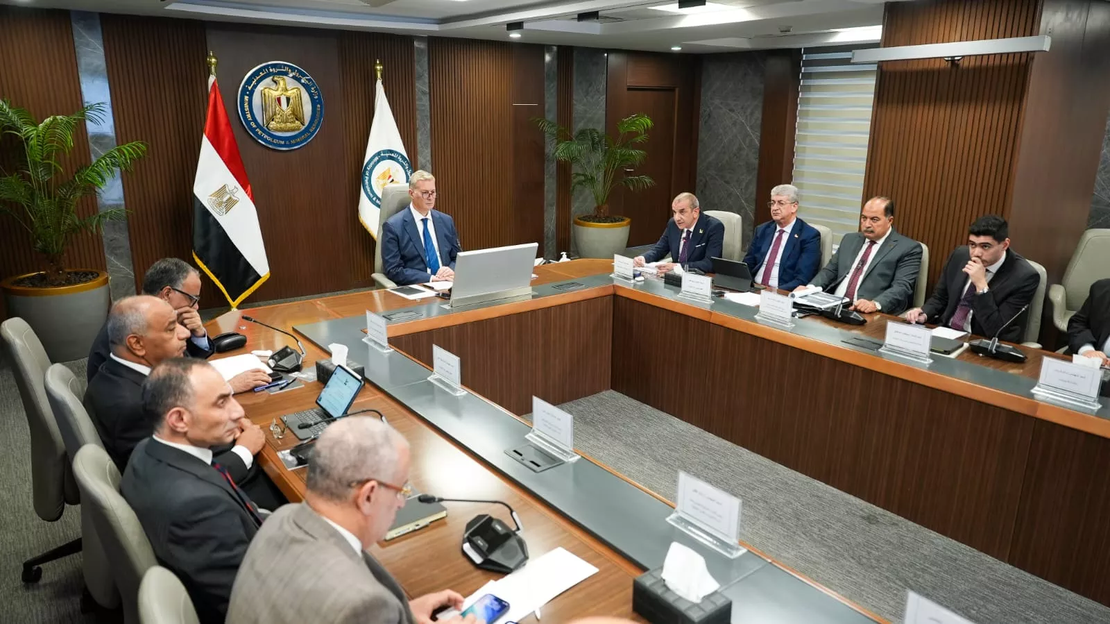 وزير البترول يشهد أعمال الجمعية العامة لشركة ميدتاب