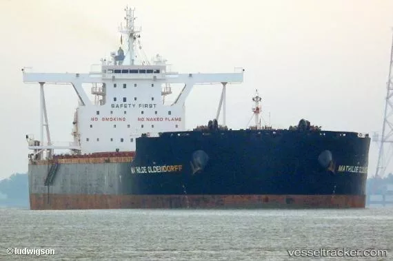 ميناء شرق بورسعيد يستقبل ثالث أكبر سفينة صب جاف