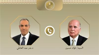 وزير «الخارجية» يبحث مع نظيره العراقي سبل خفض التصعيد الإقليمي