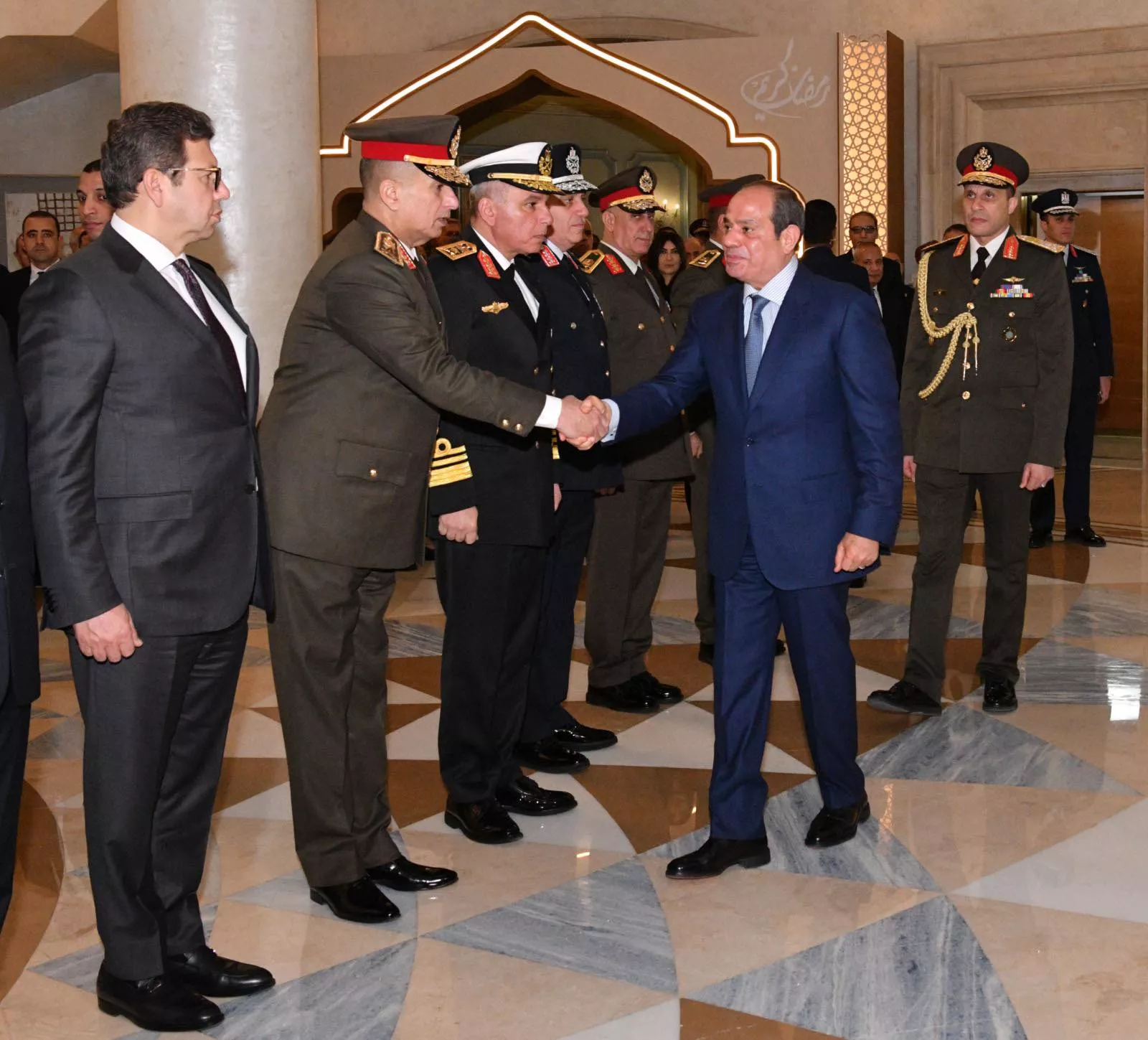 حفل الإفطار السنوي بمناسبة الاحتفال بذكرى انتصارات العاشر من رمضان