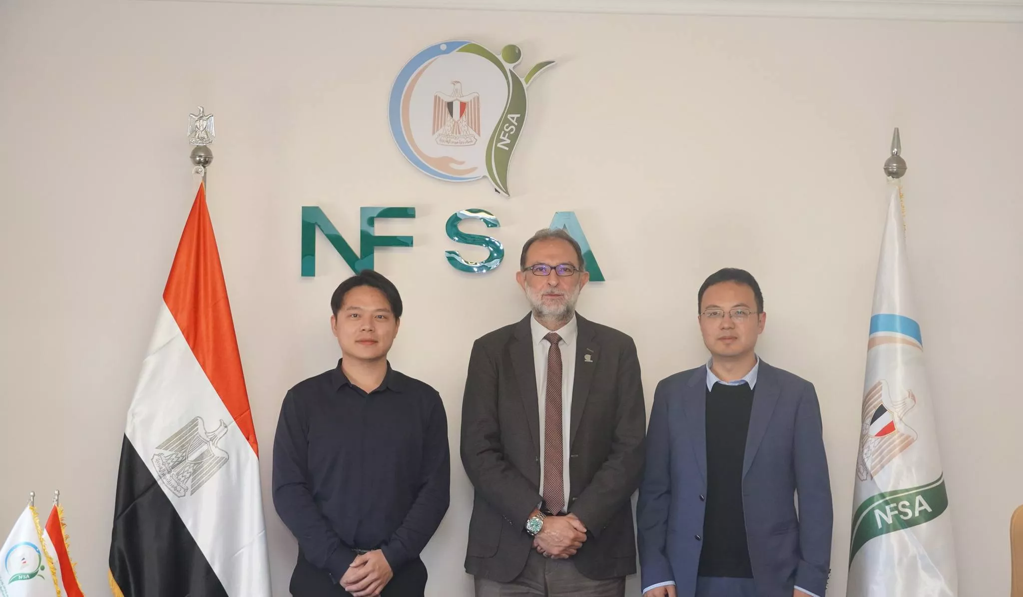 رئيس الهيئة القومية لسلامة الغذاء يستقبل وفد شركة فوشان هايتيان