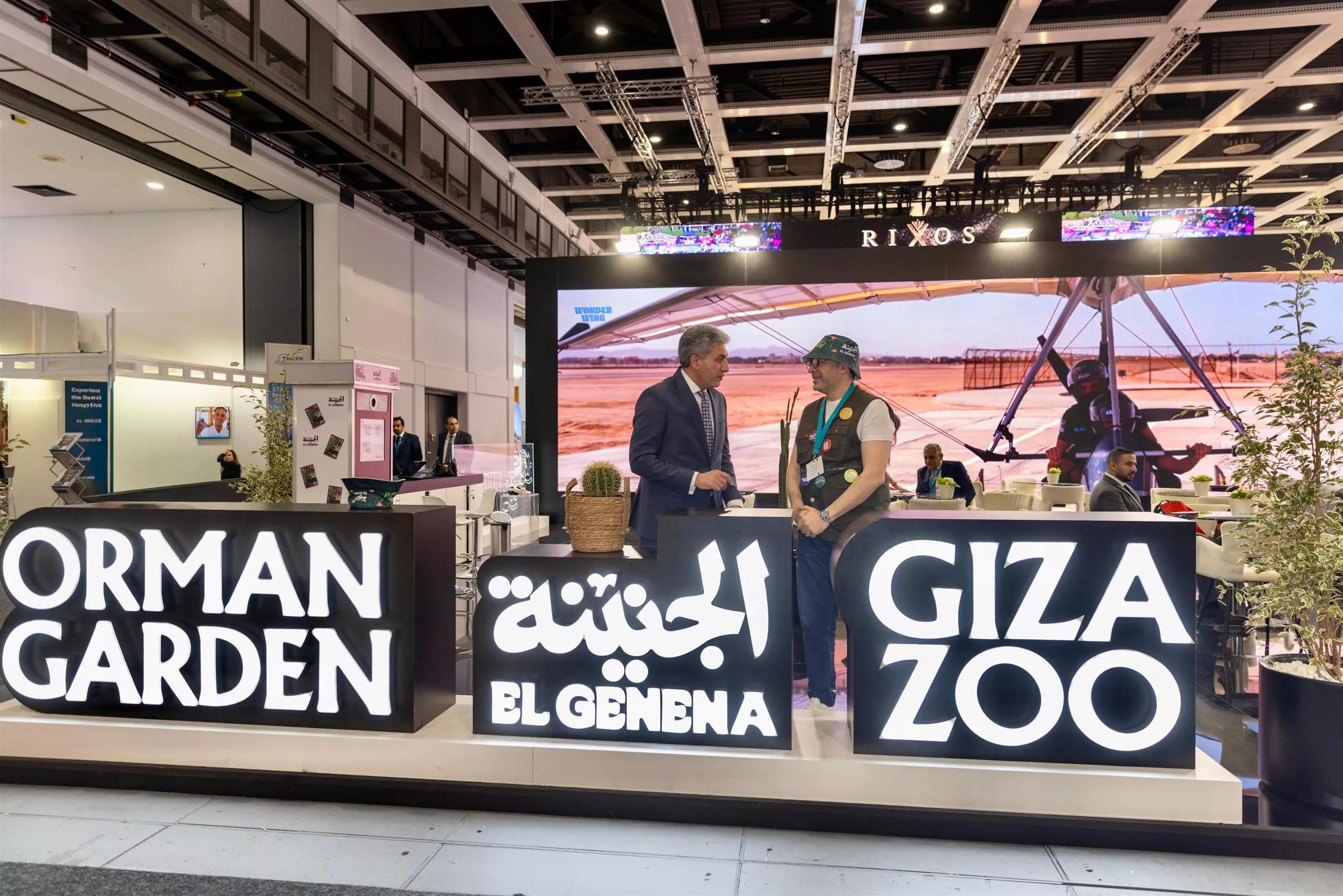 افتتاح الجناح المصري في فعاليات بورصة برلين السياحية