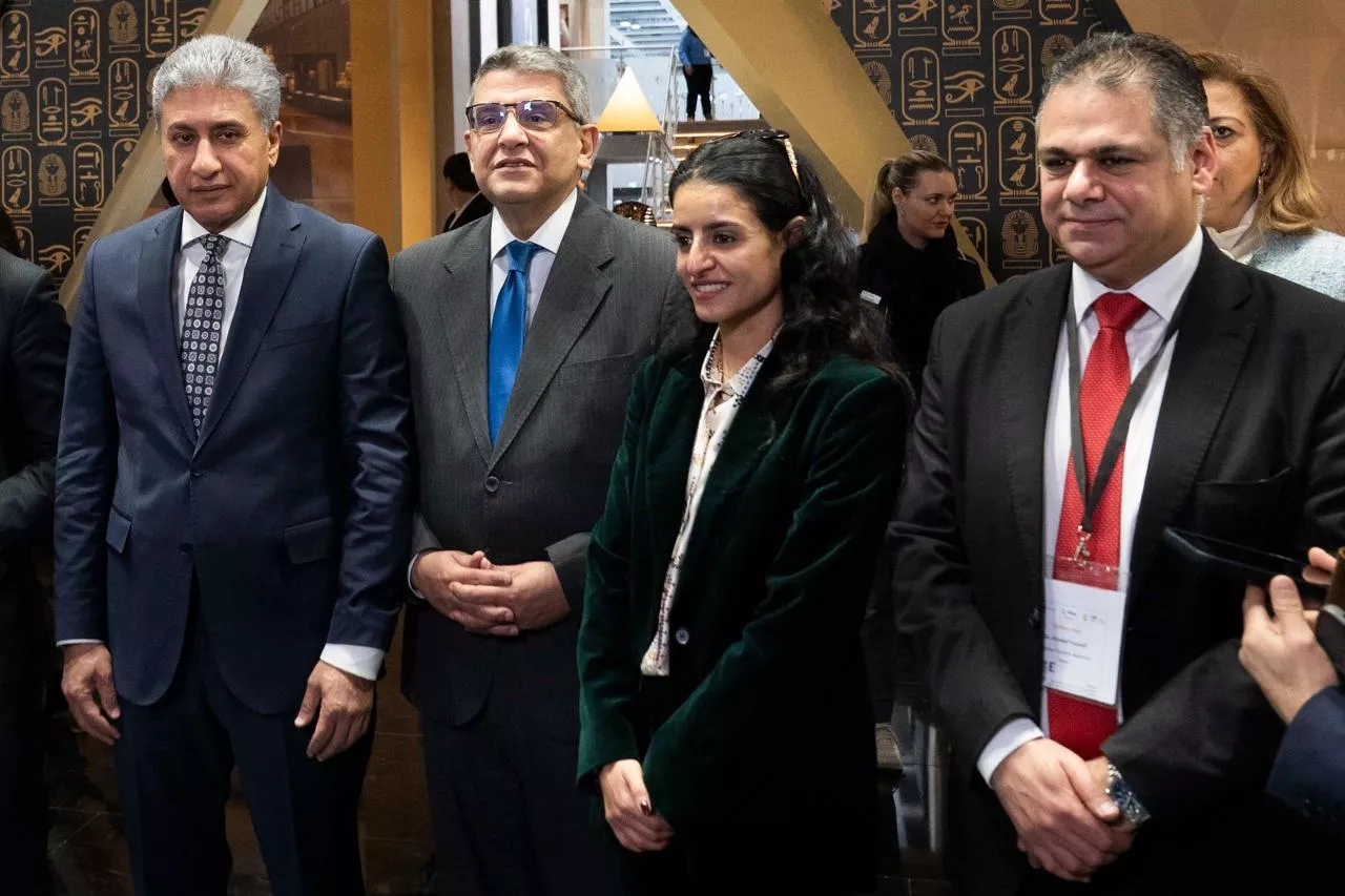 افتتاح الجناح المصري في فعاليات بورصة برلين السياحية