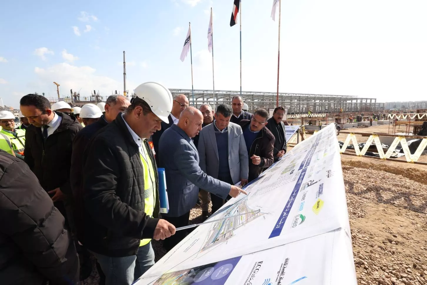 الوزير يتفقد مشروع المرحلة الأولى من مترو الإسكندرية