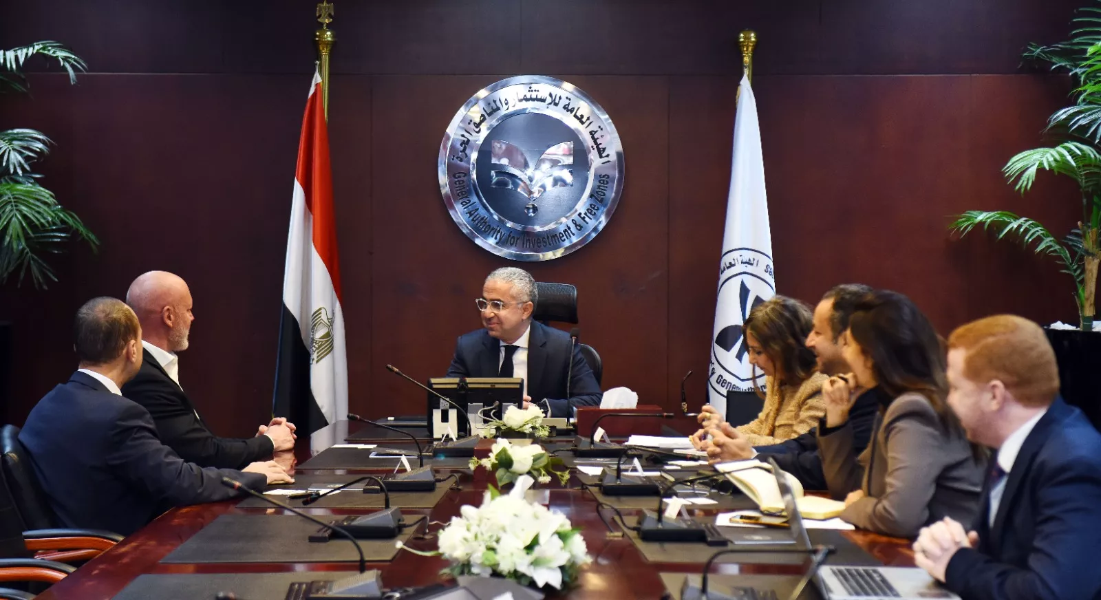 بحث خطط الترويج الخارجي للاستثمار في مصر بين الهيئة وHSBC 