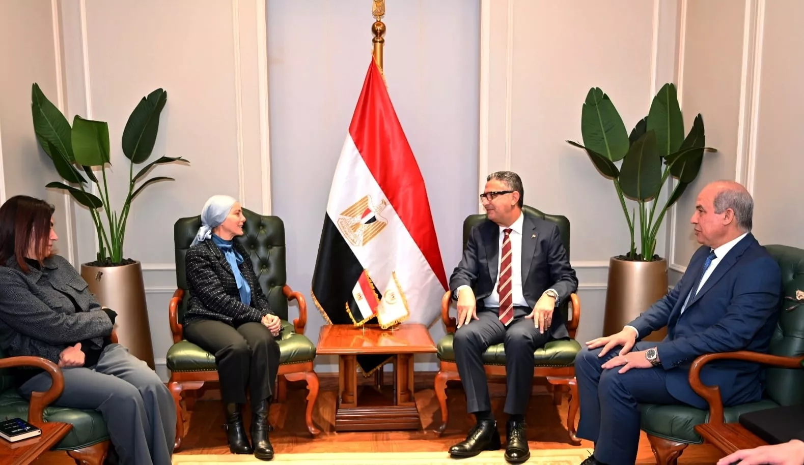 وزير التموين يلتقي مدير برنامج الأغذية العالمي – مكتب مصر