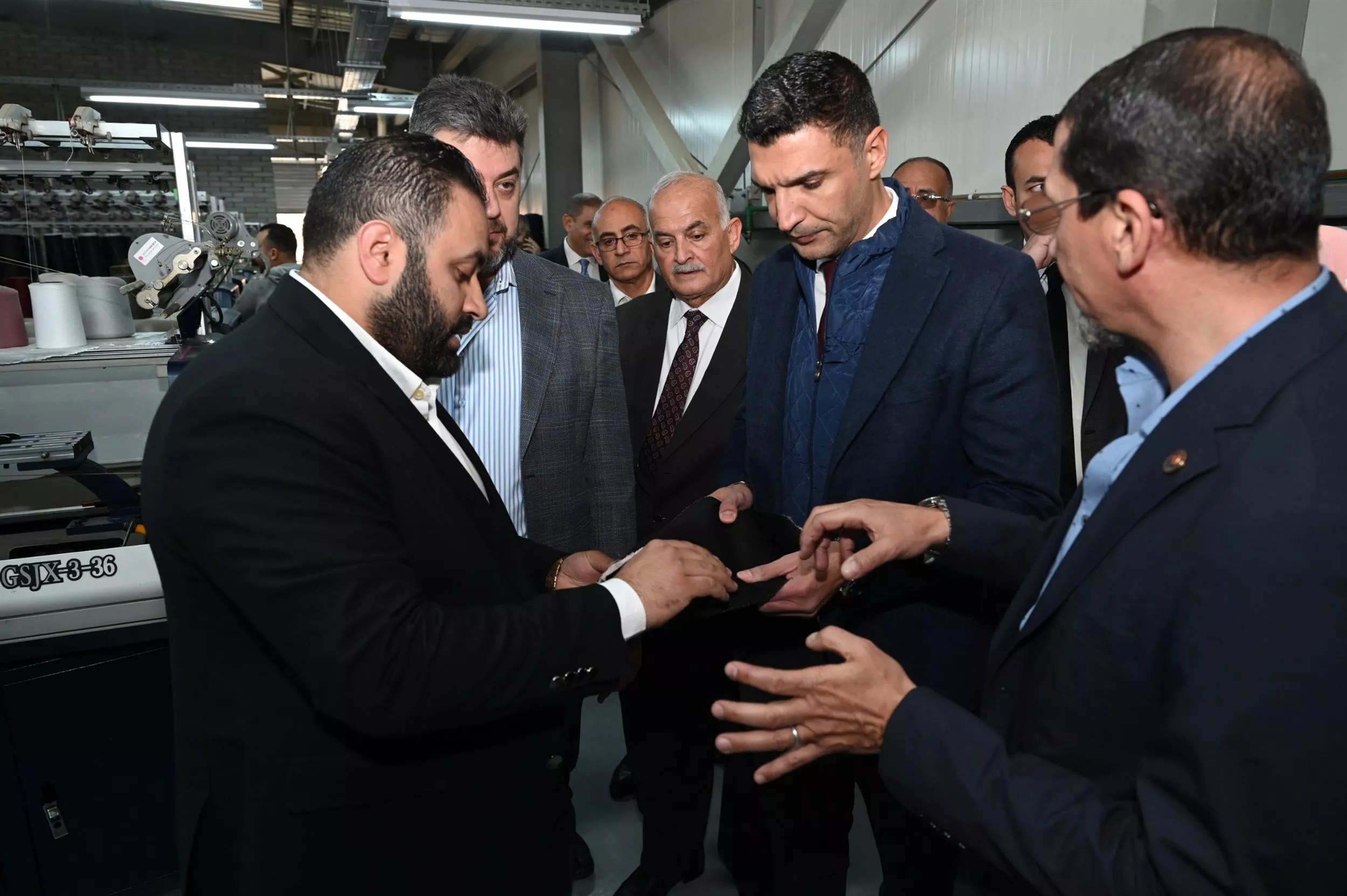 وزير الصناعة يزور مدينة الجلود بالروبيكي