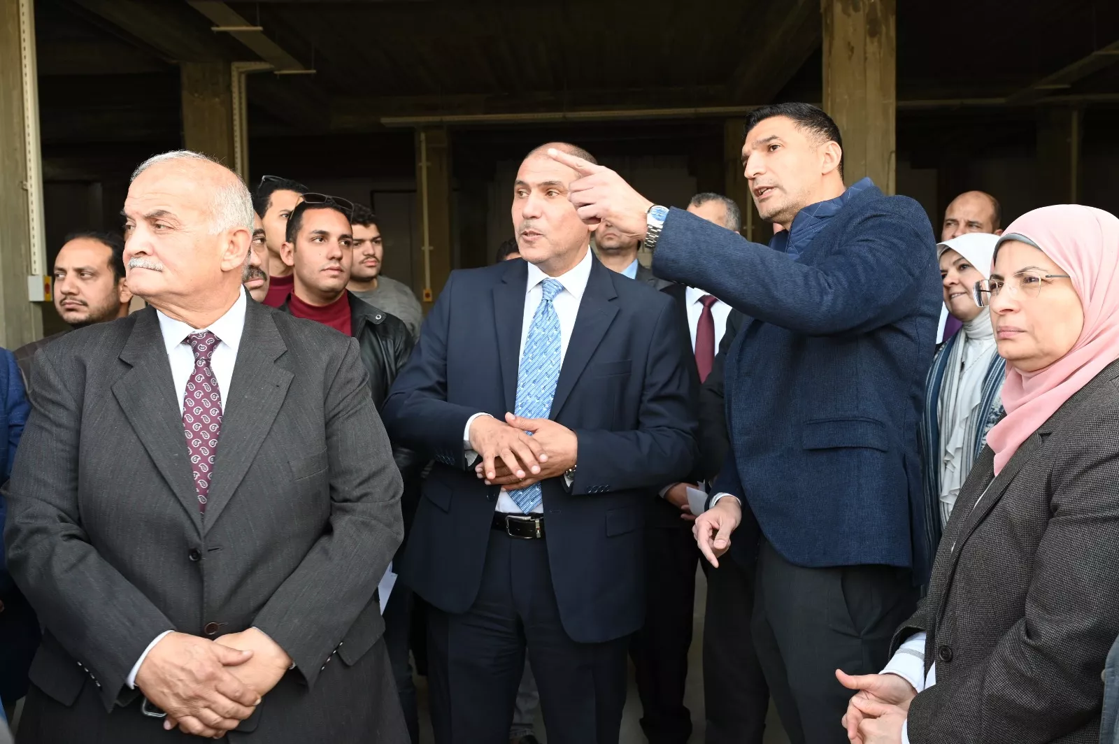 وزير الصناعة يزور مدينة الجلود بالروبيكي