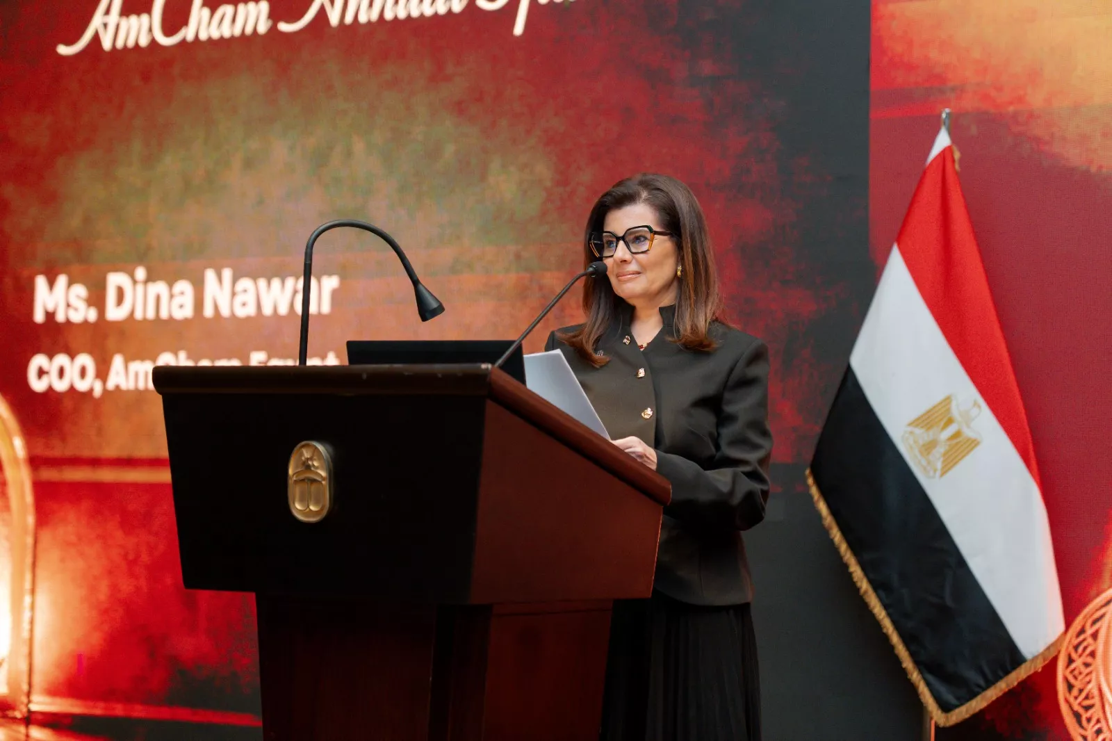 حفل الإفطار السنوي للغرفة الأمريكية بالقاهرة