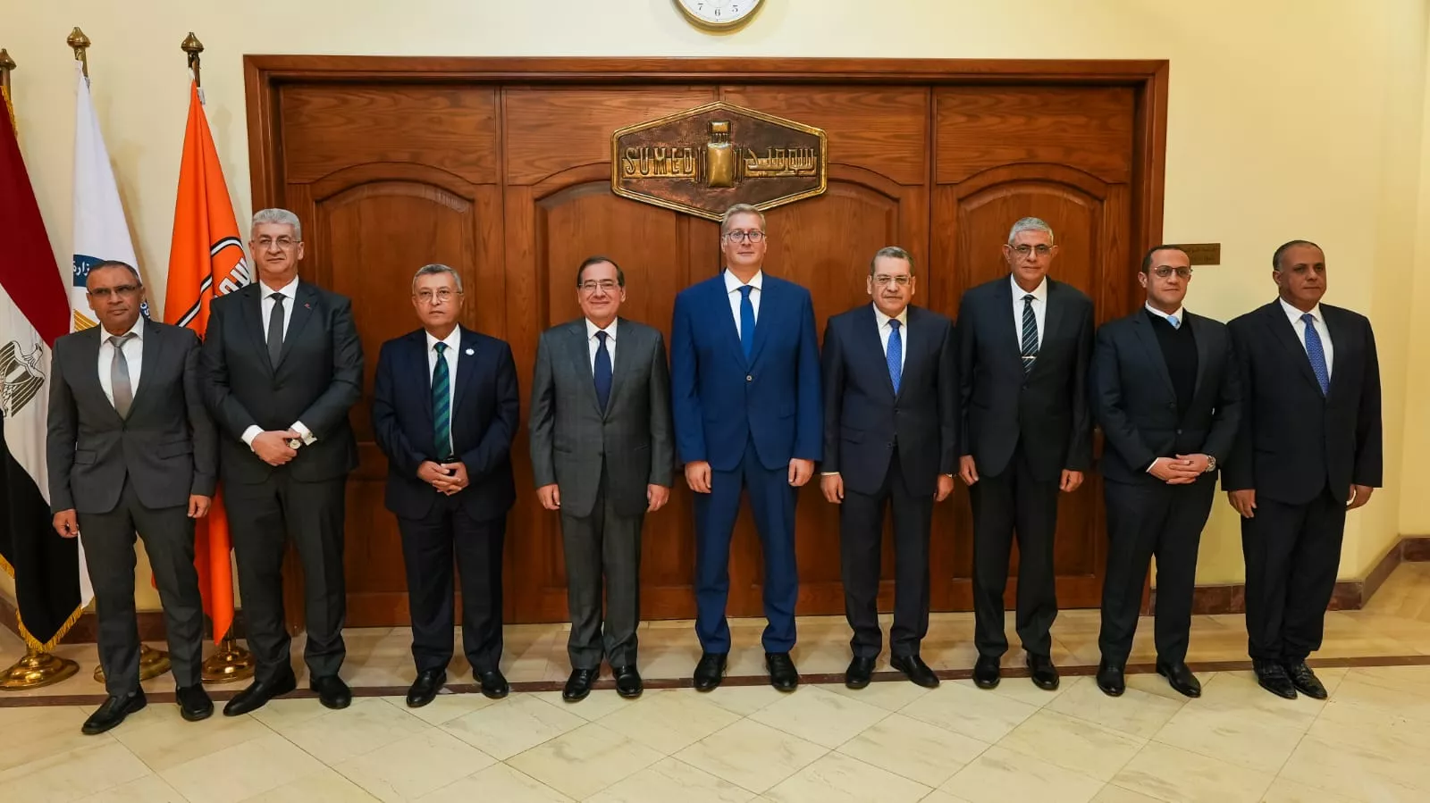 وزير البترول يشهد أعمال الجمعية العامة لشركة سوميد