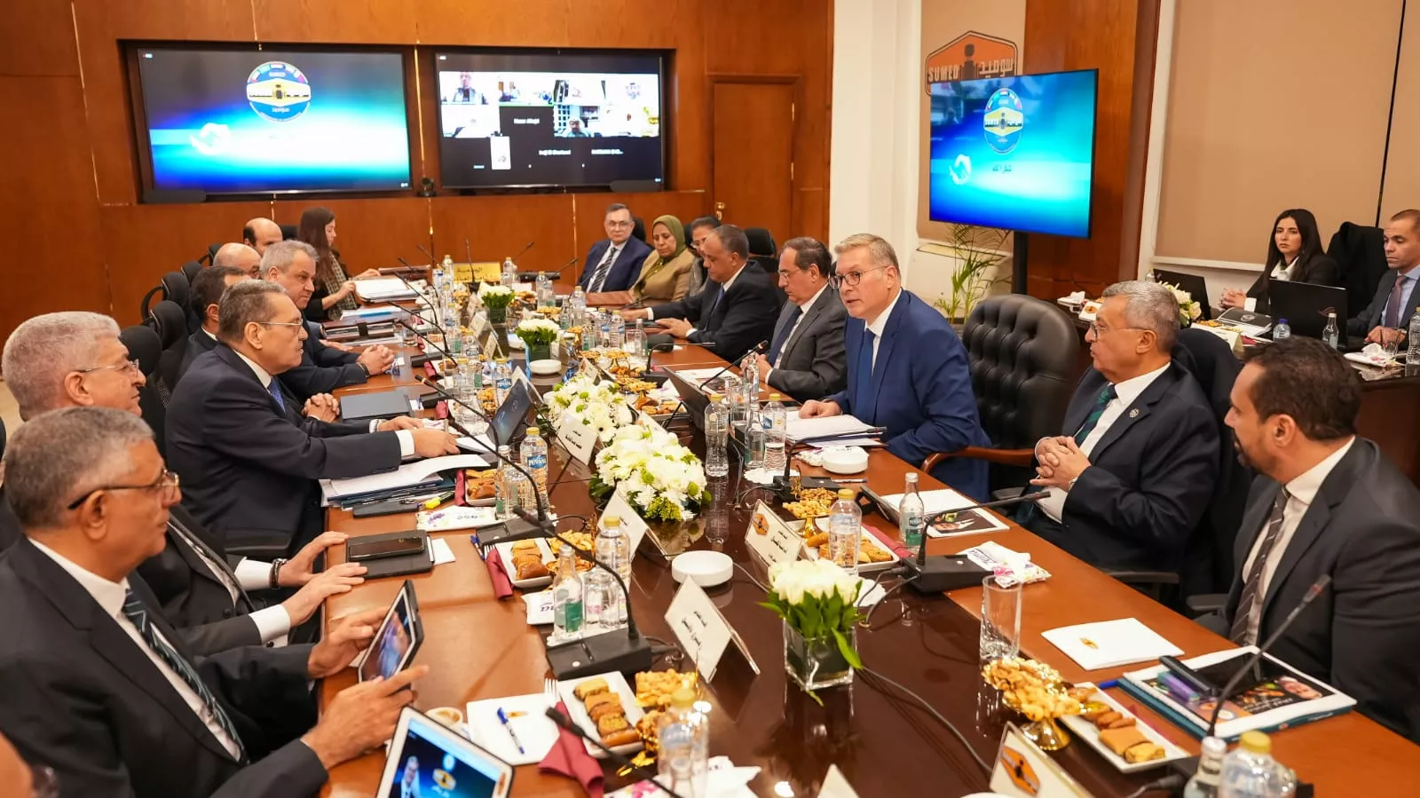وزير البترول يشهد أعمال الجمعية العامة لشركة سوميد