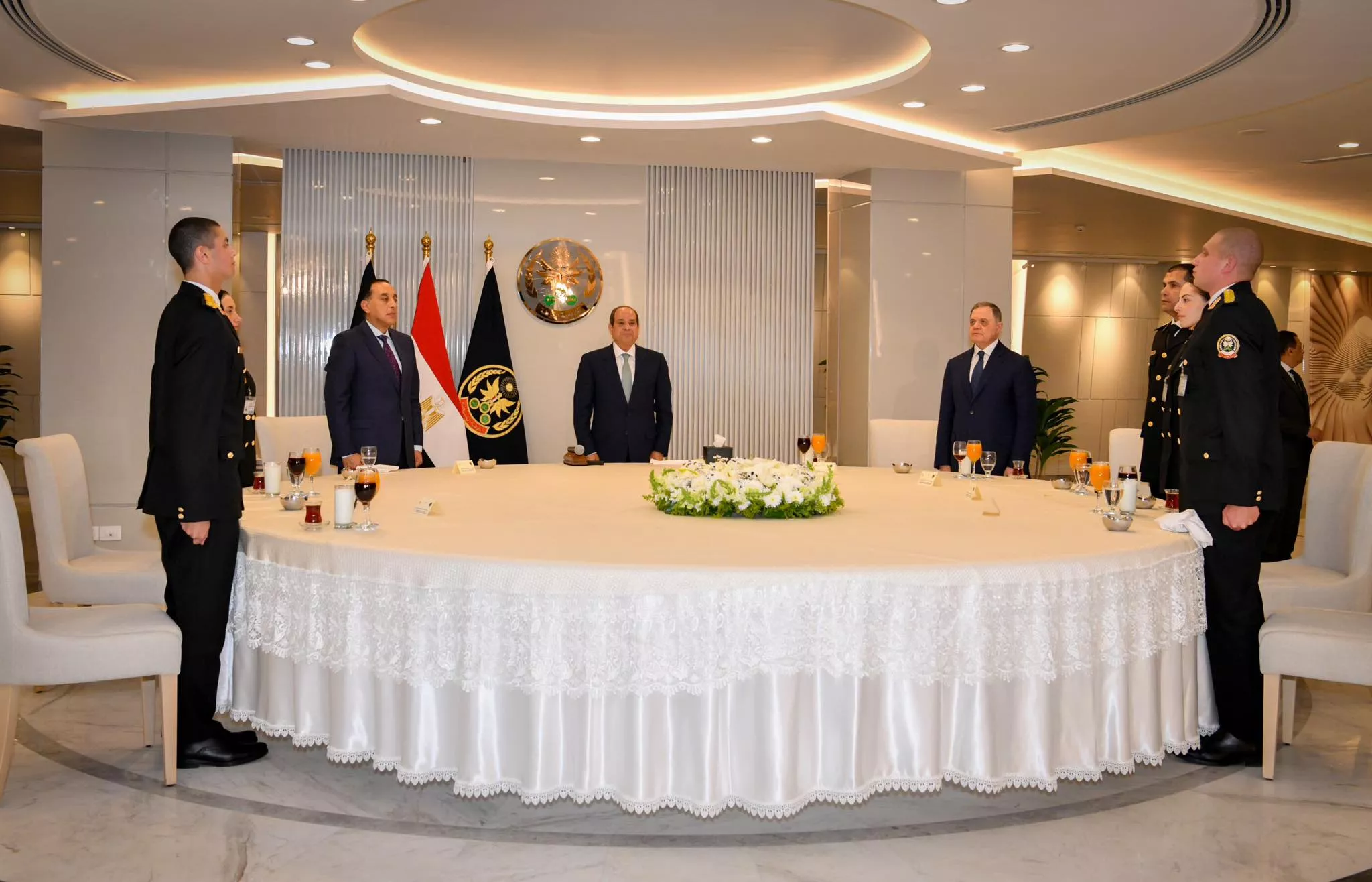 السيسي يشارك في حفل الإفطار الذي نظمته أكاديمية الشرطة