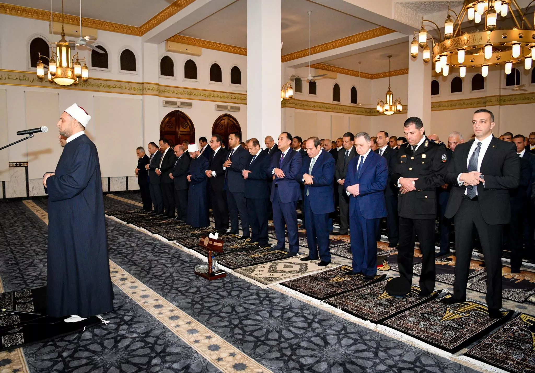 السيسي يشارك في حفل الإفطار الذي نظمته أكاديمية الشرطة