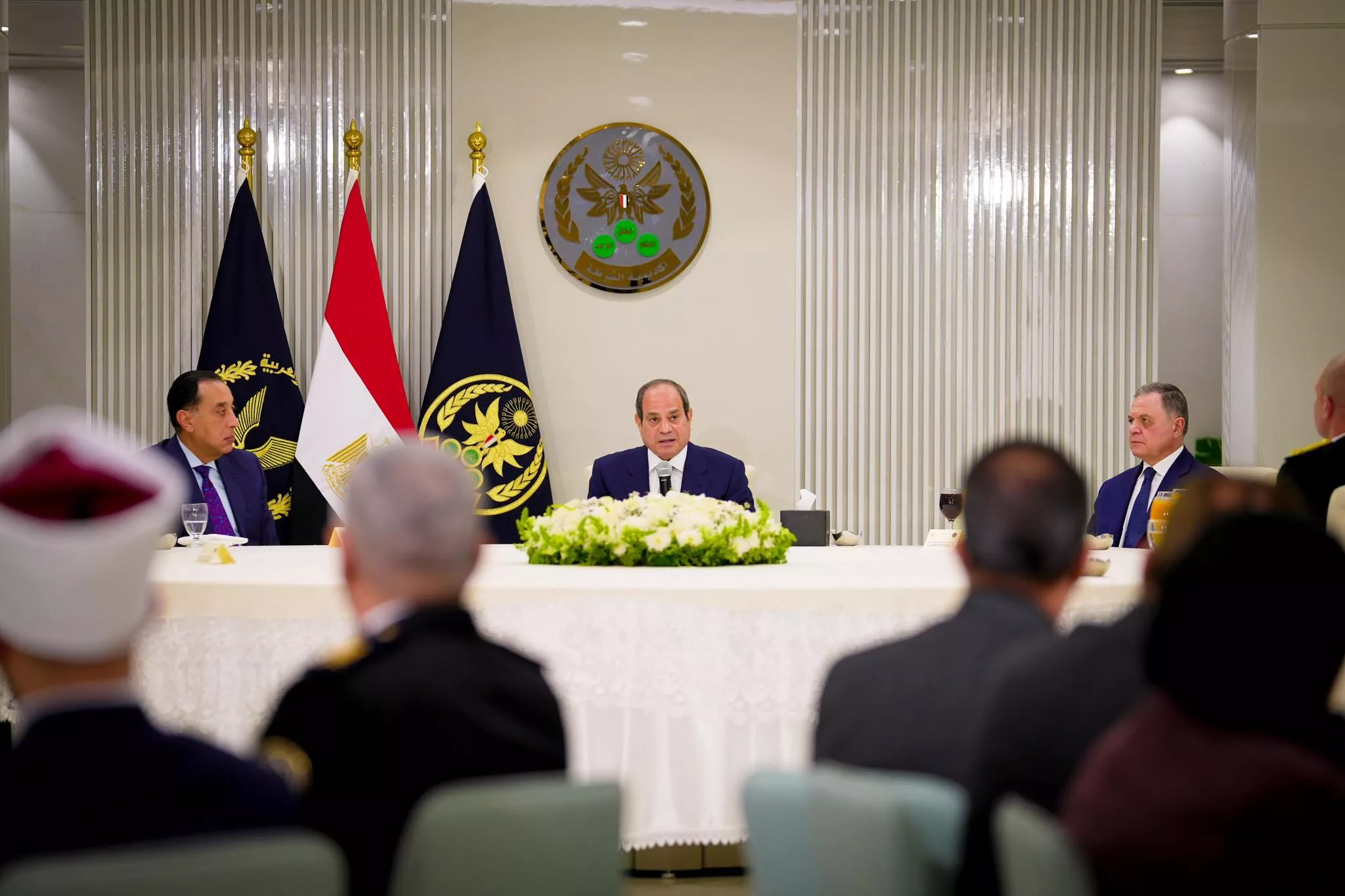 السيسي يشارك في حفل الإفطار الذي نظمته أكاديمية الشرطة