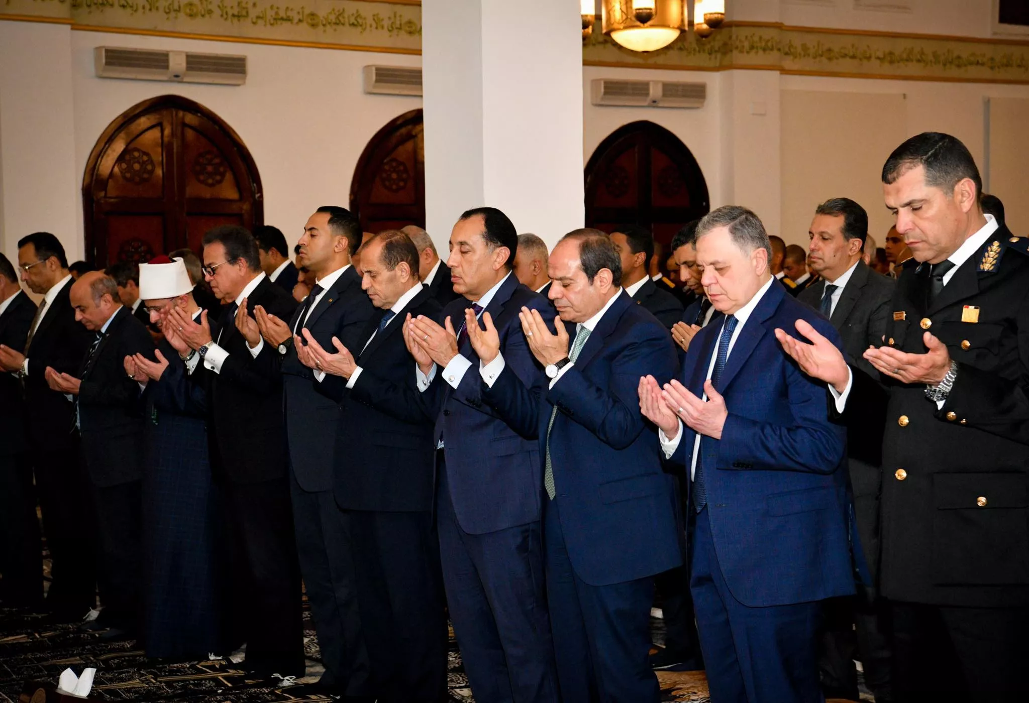 السيسي يشارك في حفل الإفطار الذي نظمته أكاديمية الشرطة