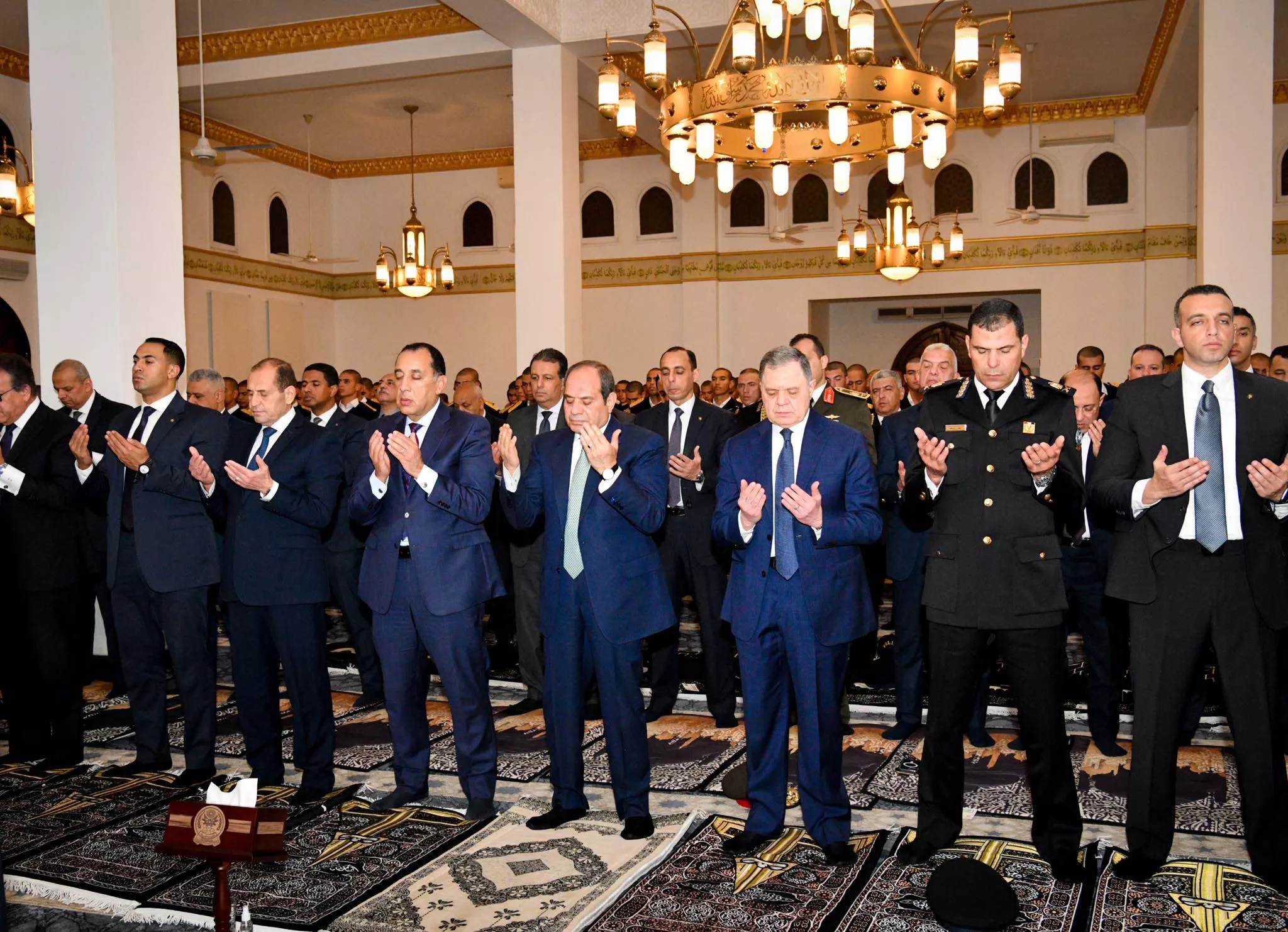 السيسي يشارك في حفل الإفطار الذي نظمته أكاديمية الشرطة