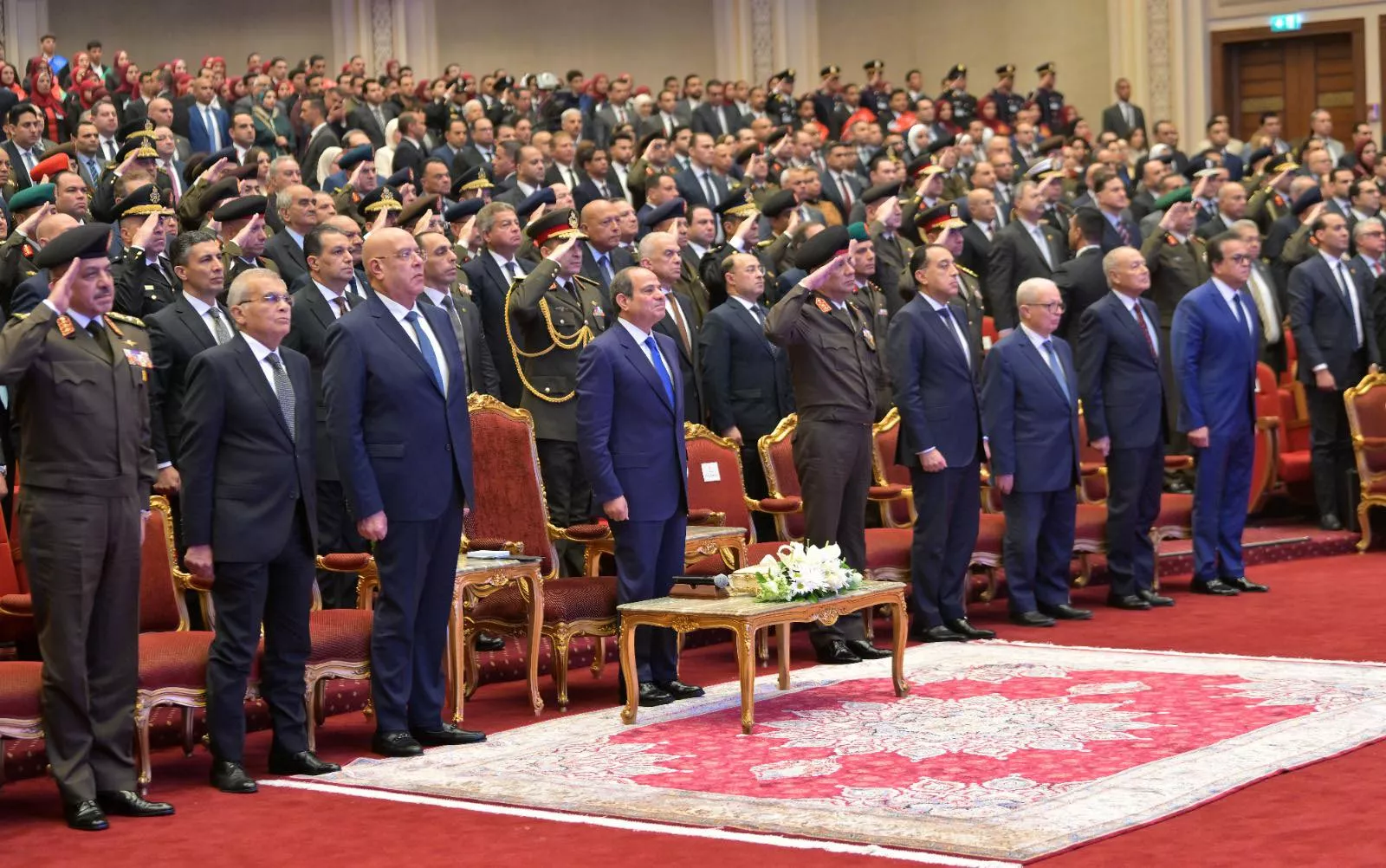 الرئيس السيسي يشهد فعاليات الندوة التثقيفية الـ43 للقوات المسلحة