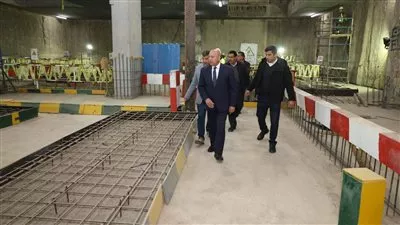 وزير «النقل» يتفقد مشروع المرحلة الأولى من الخط الرابع لمترو الأنفاق