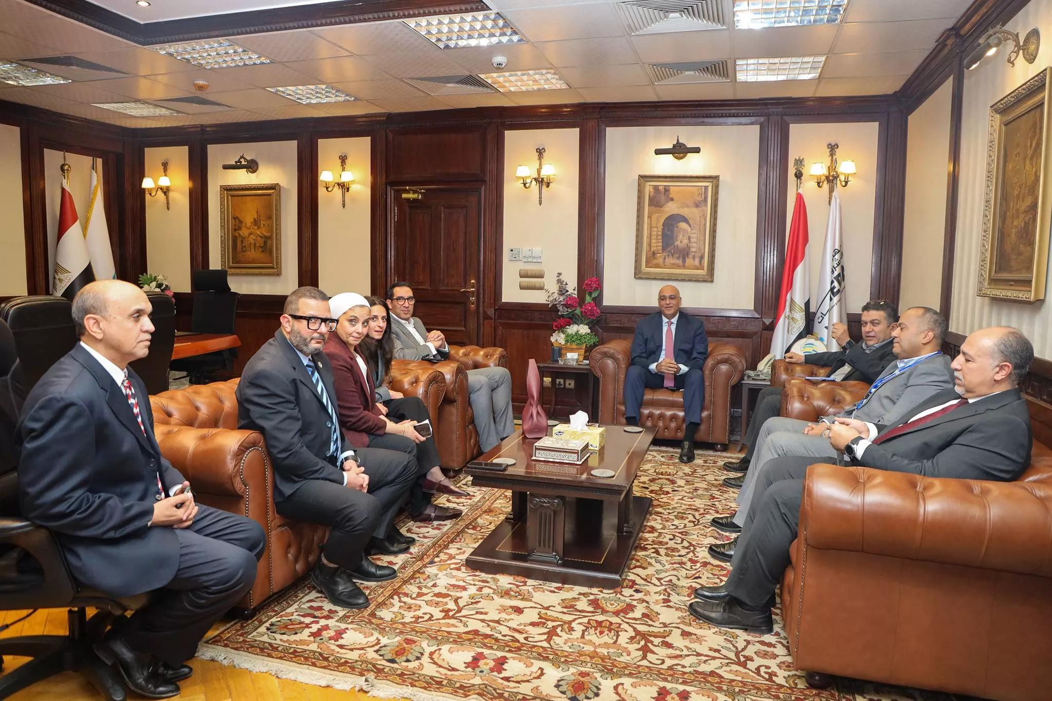 تعاون بين جهاز تنمية المشروعات وشركة أمان القابضة