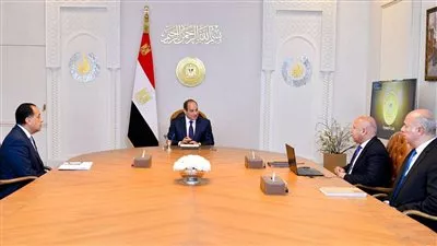 الرئيس السيسي يؤكد ضرورة مواصلة توطين صناعة النقل وتطوير شبكة الموانئ المصرية