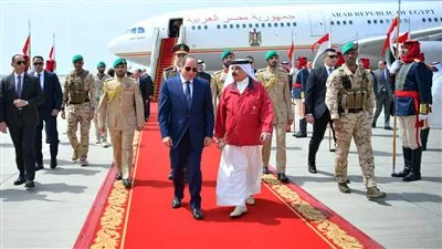 السيسي يبحث مع ملك البحرين تداعيات التصعيد العسكرى والتطورات الإقليمية