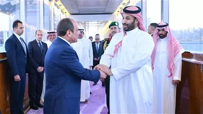 الرئيس السيسي يبحث مع ولي العهد السعودي تداعيات التصعيد العسكري بالشرق الأوسط