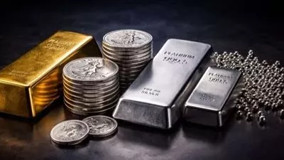 أسعار المعادن تهوي والذهب يهبط 8% مع تزايد مخاوف التضخم إثر حرب إيران