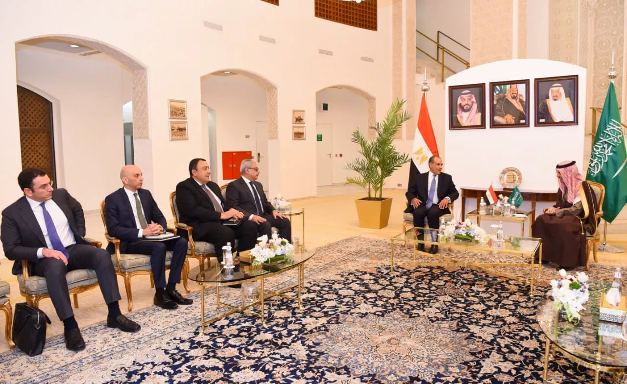 مباحثات مصرية سعودية بالرياض