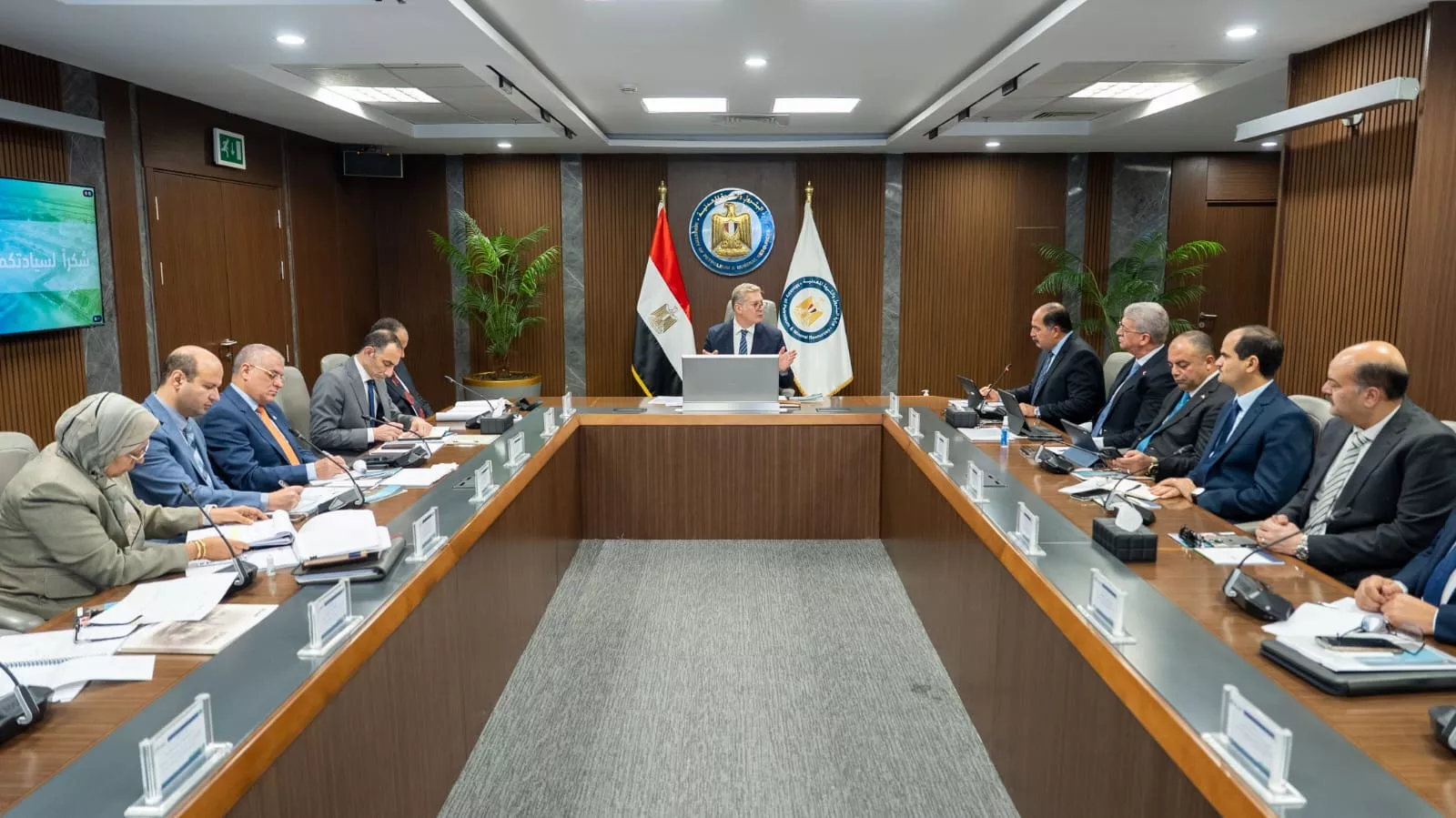 وزير البترول يشهد أعمال الجمعية العامة لشركة إنبي