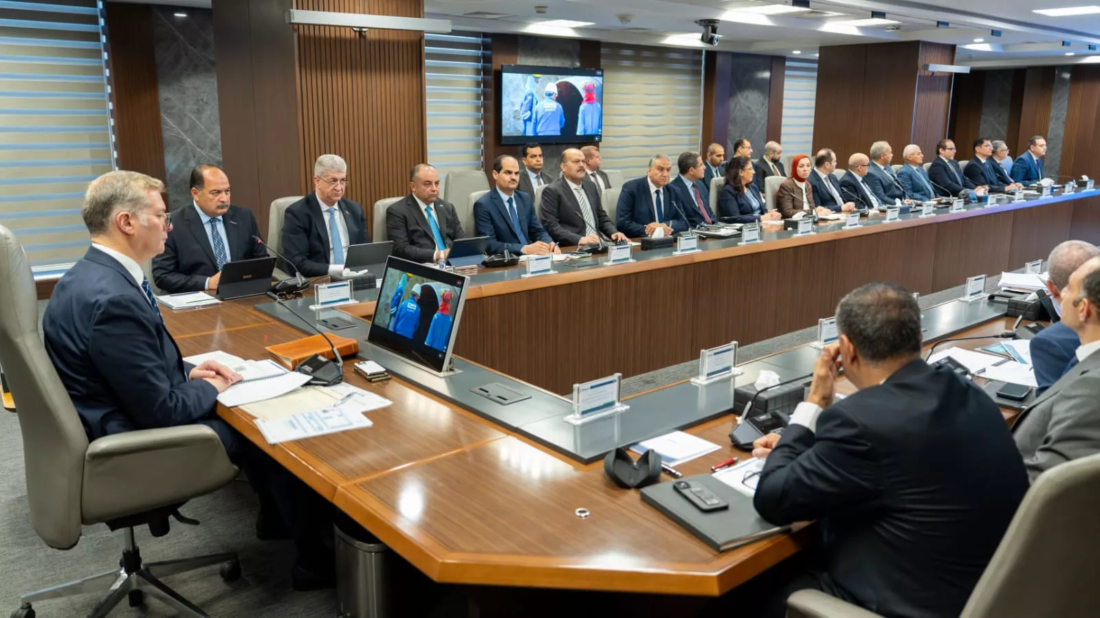 وزير البترول يشهد أعمال الجمعية العامة لشركة إنبي