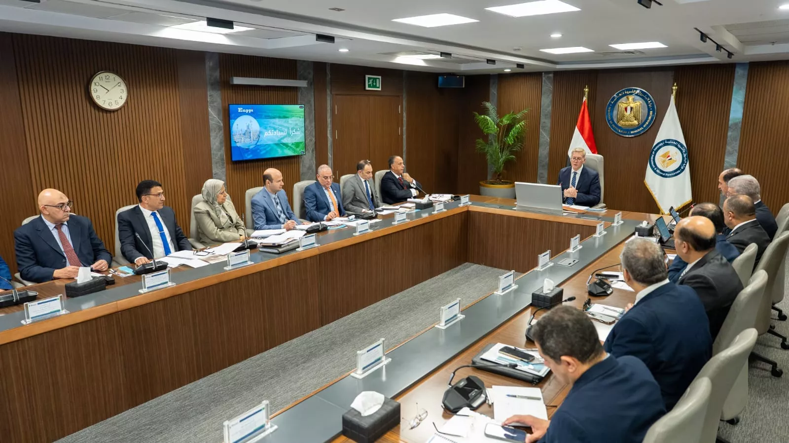 وزير البترول يشهد أعمال الجمعية العامة لشركة إنبي