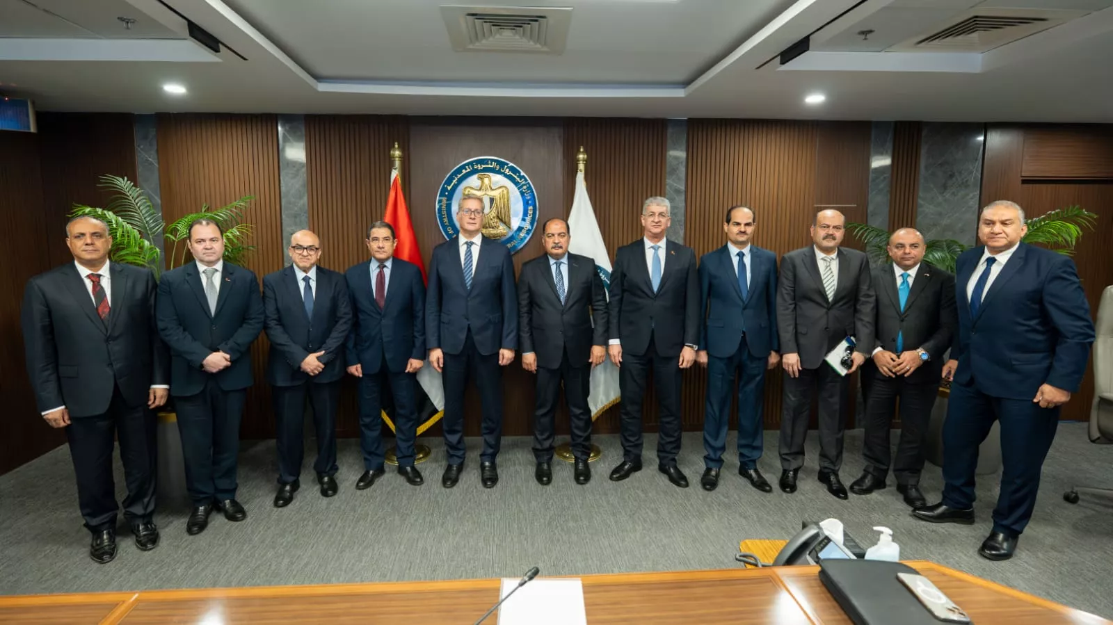 وزير البترول يشهد أعمال الجمعية العامة لشركة إنبي