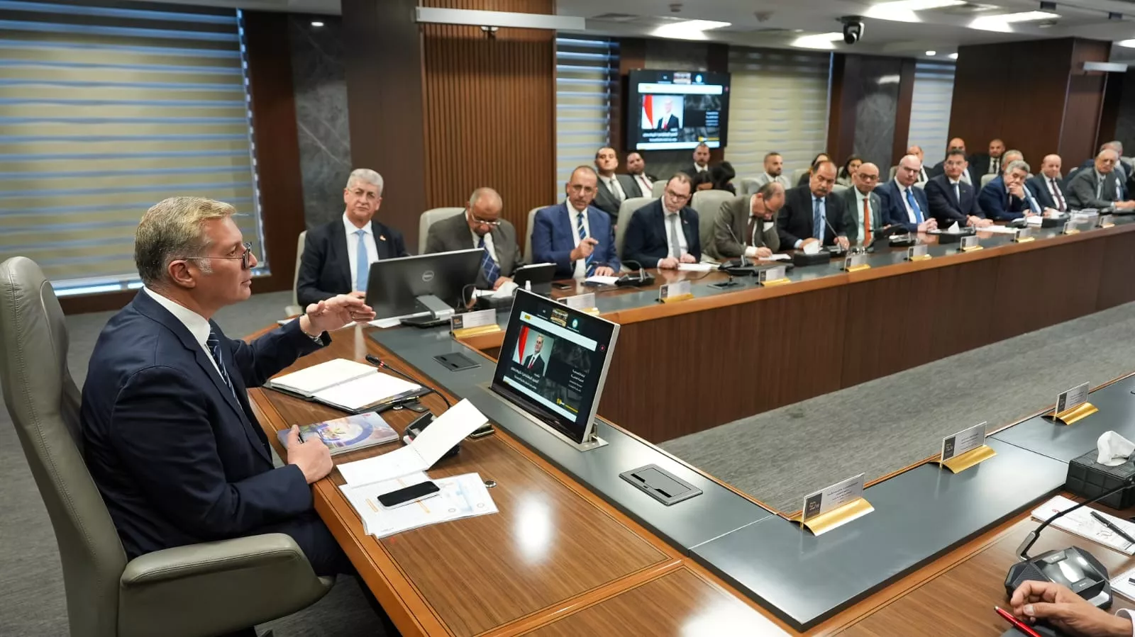 وزير البترول يشهد اعمال جمعية شركة بتروجت