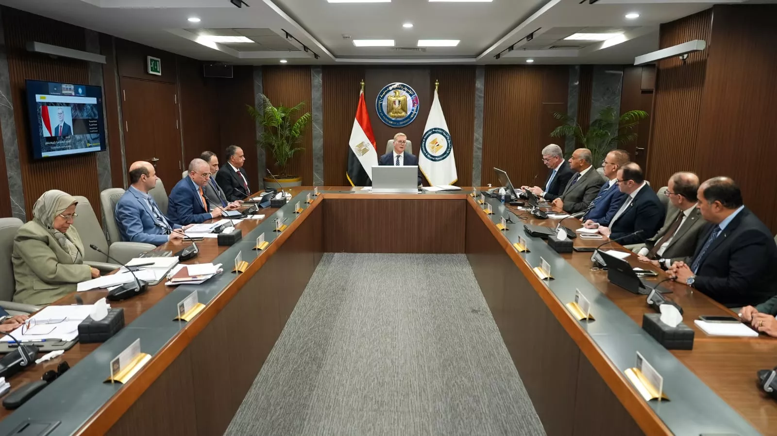 وزير البترول يشهد اعمال جمعية شركة بتروجت