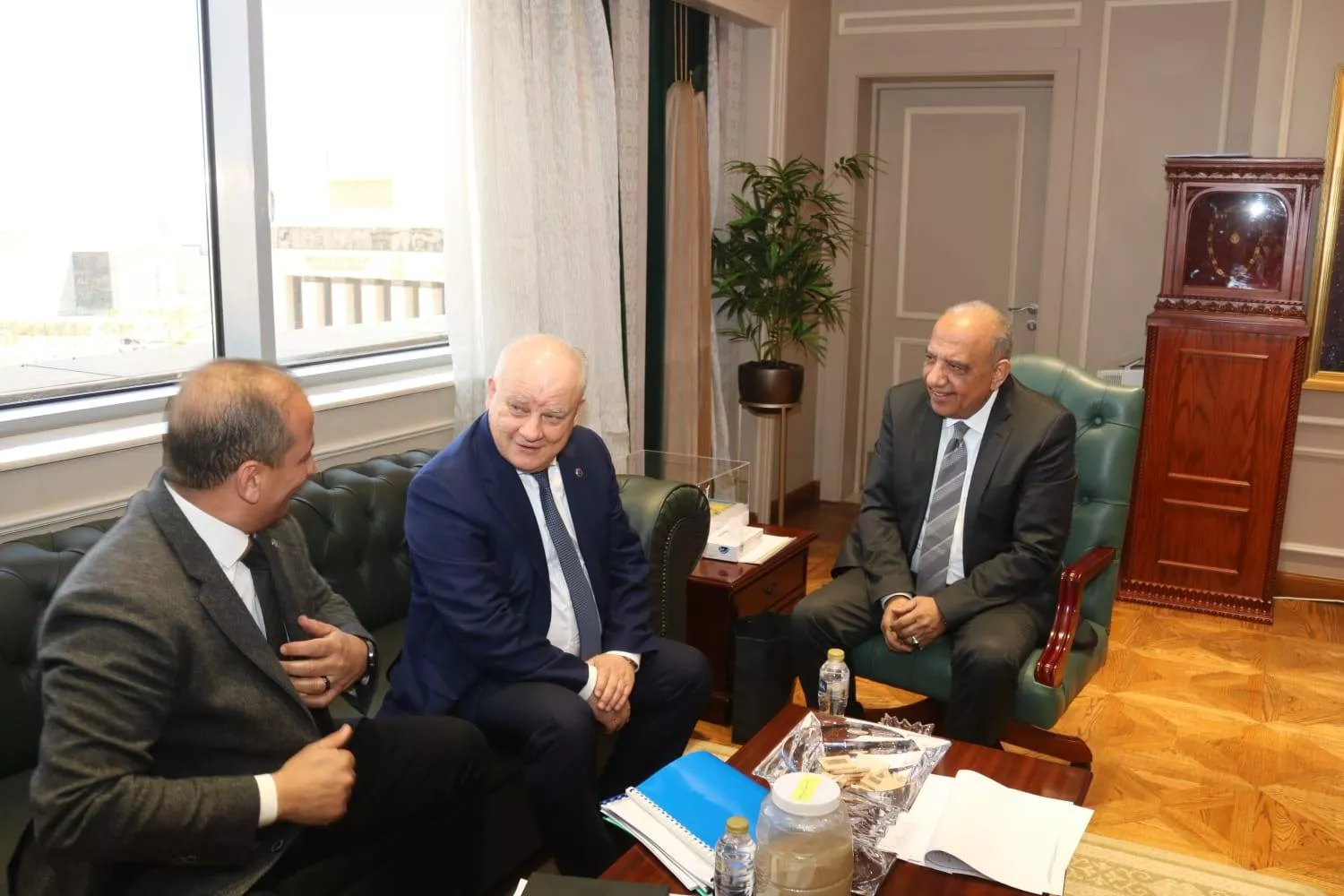 وزير الكهرباء يتابع تنفيذ مشروع المحطة النووية بالضبعة