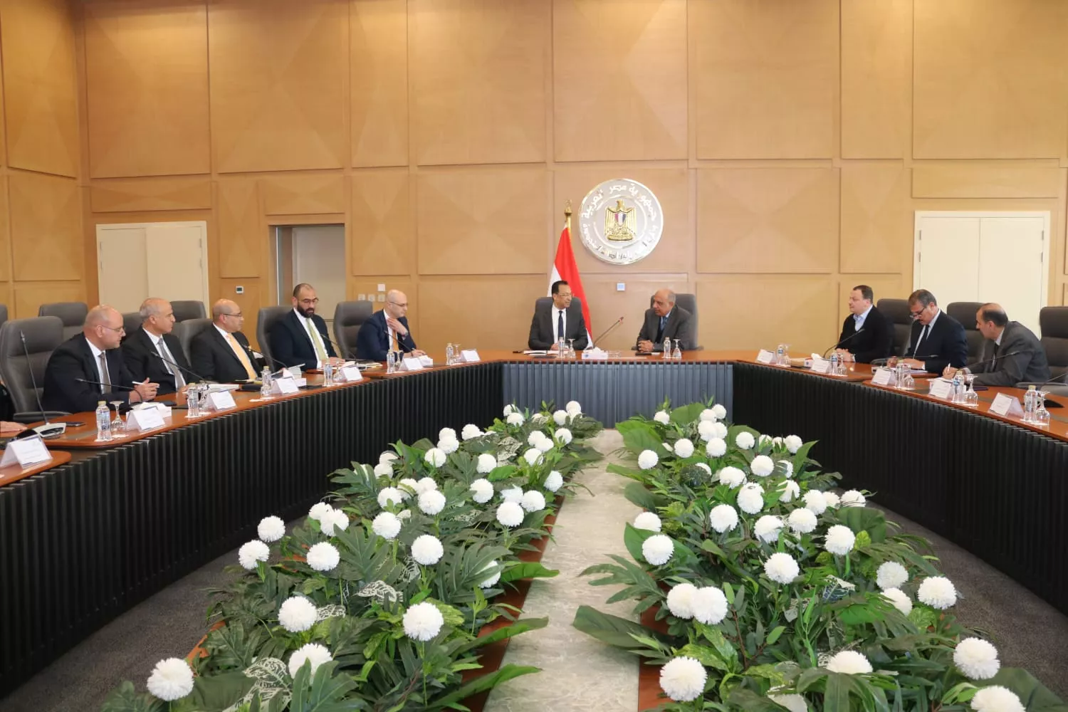 اجتماع وزيرا الكهرباء والاتصالات