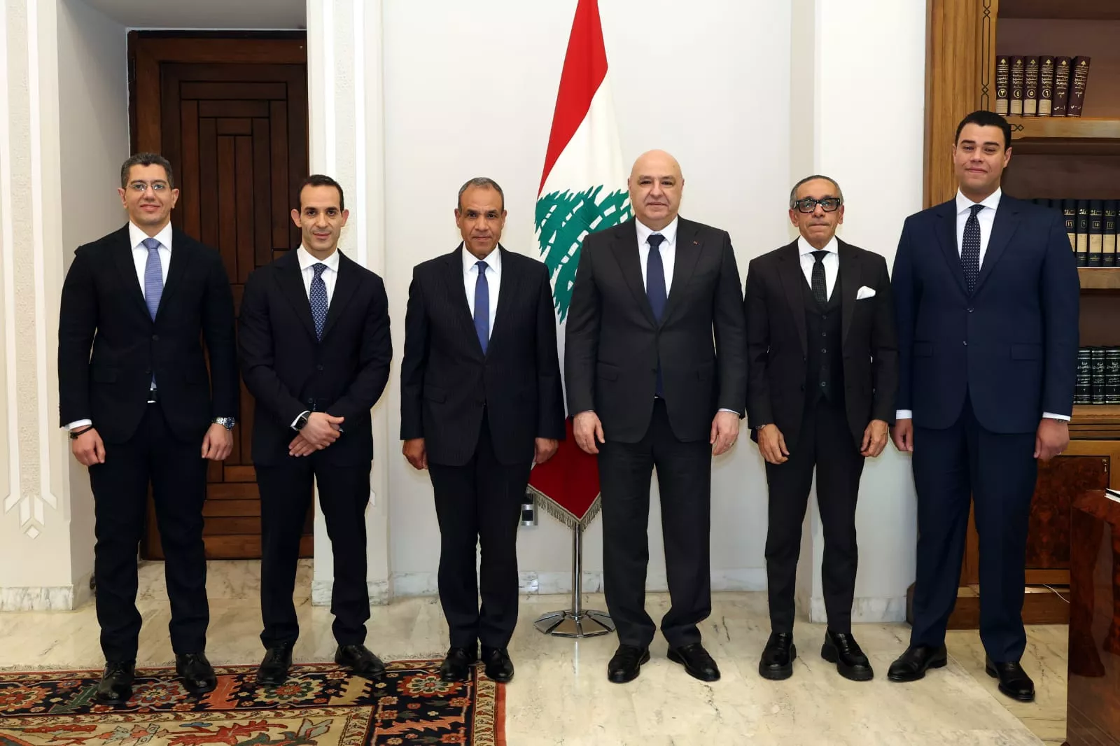 وزير الخارجية يلتقي رئيس الجمهورية اللبنانية في بيروت