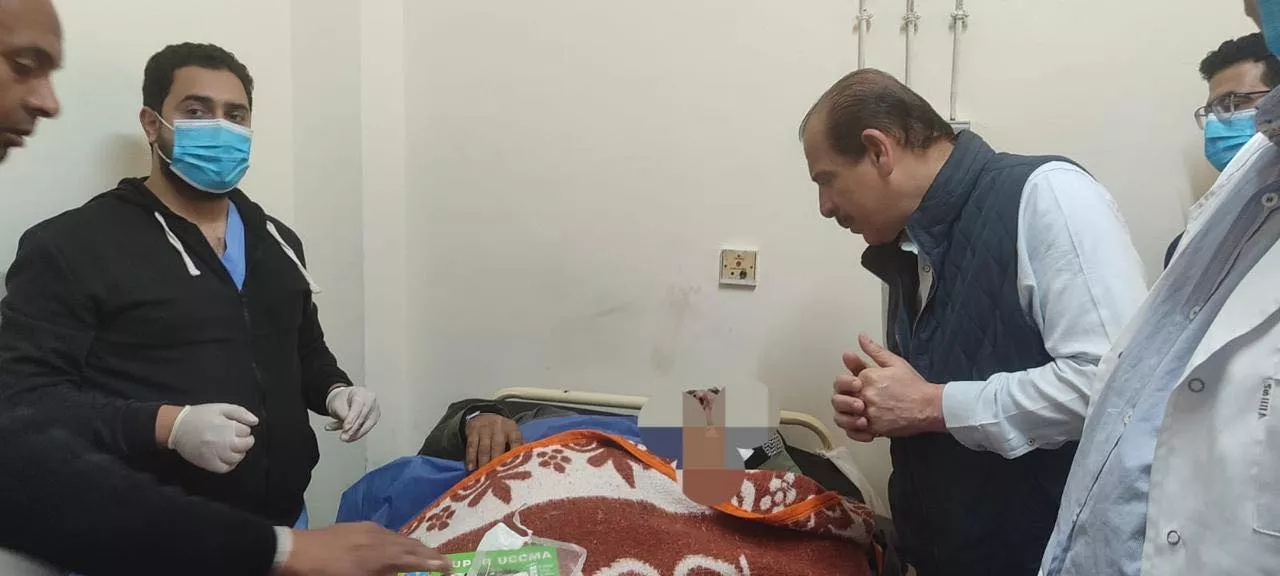 وزير الصحة يتابع تداعيات حادث المنوفية