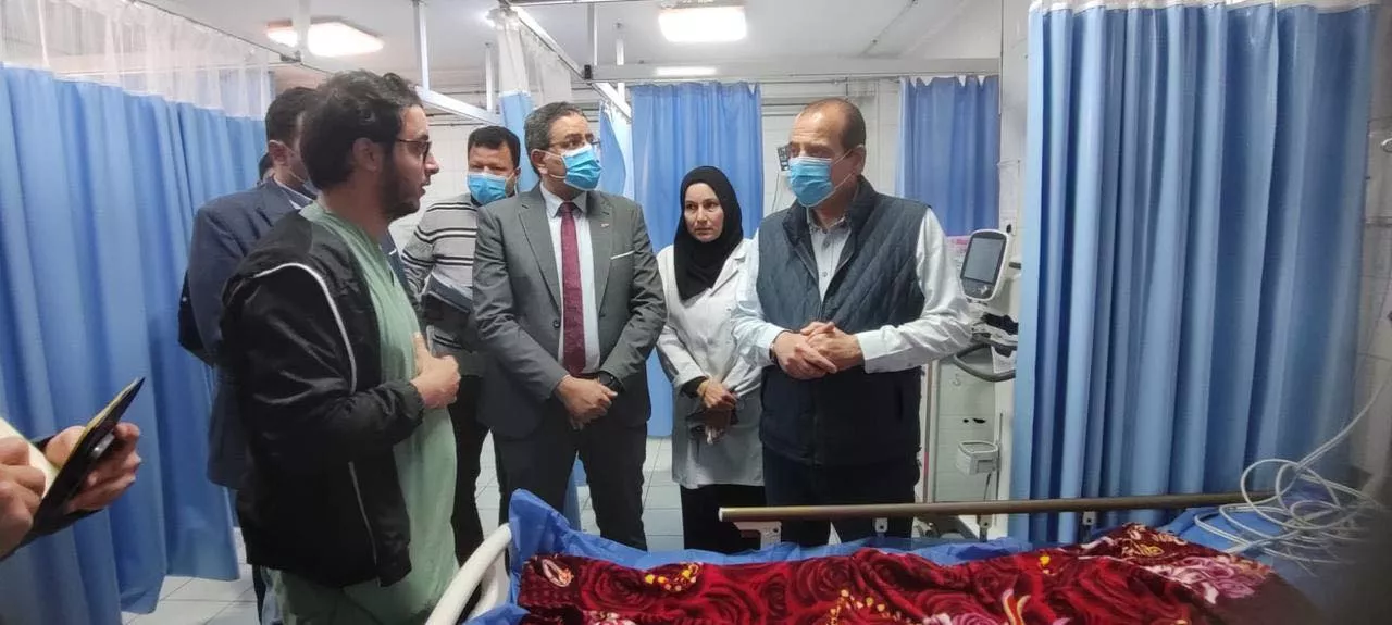 وزير الصحة يتابع تداعيات حادث المنوفية