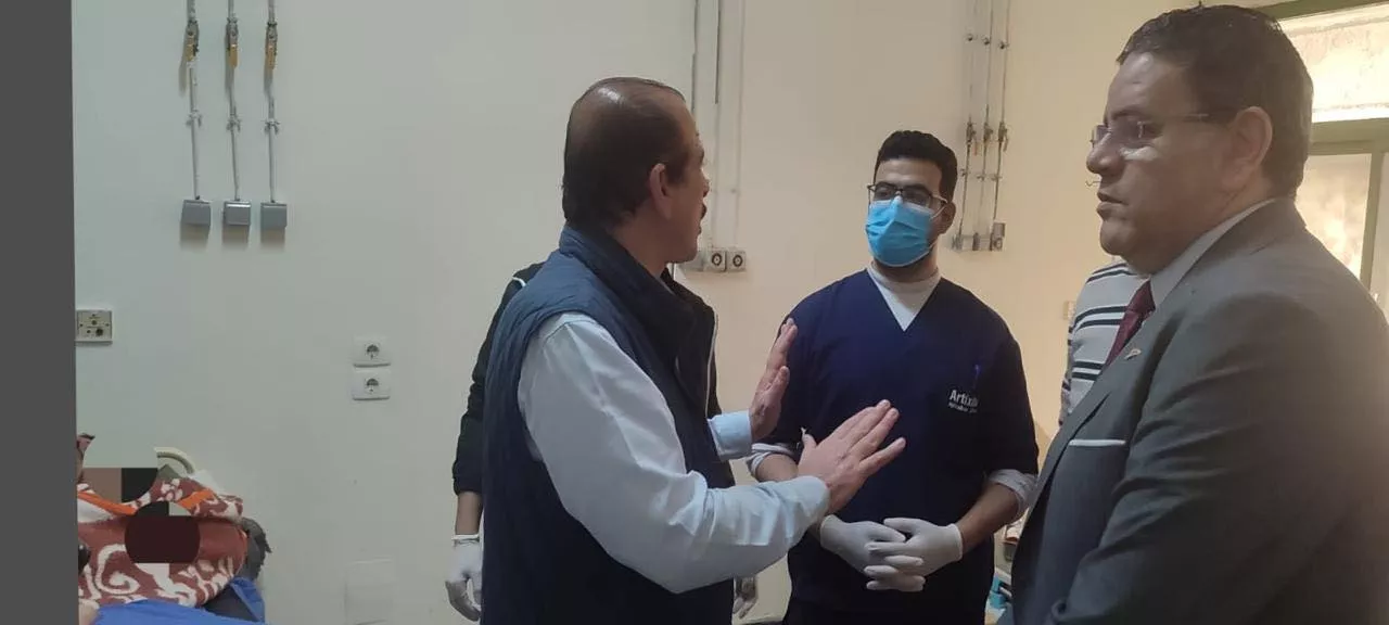 وزير الصحة يتابع تداعيات حادث المنوفية