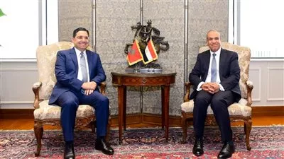 وزير «الخارجية» يبحث مع نظيره المغربى تعزيز العلاقات الثنائية ومستجدات الوضع الاقليمي