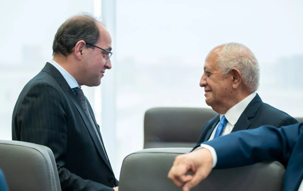وزير المالية يجتمع مع عدد من المفكرين وخبراء الاقتصاد