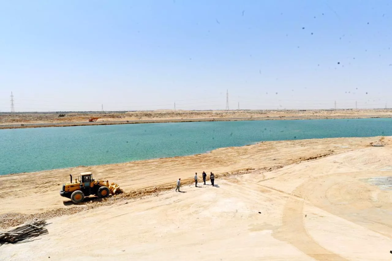 وزيرة الإسكان تتفقد مشروعات البحيرات الجنوبية نيو مارينا