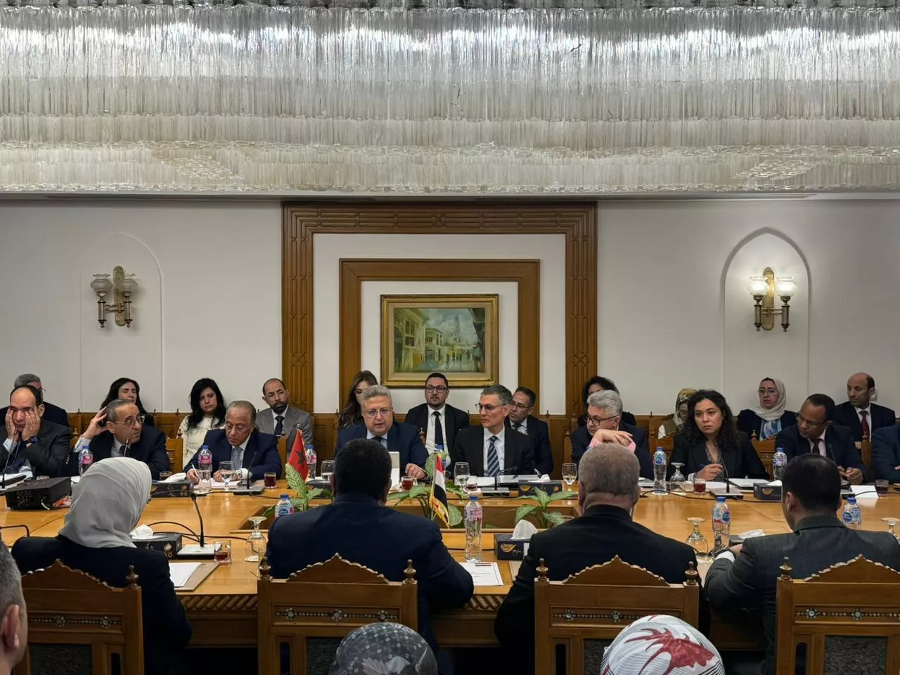 اجتماع تحضيري للجنة التنسيق والمتابعة المصرية/المغربية