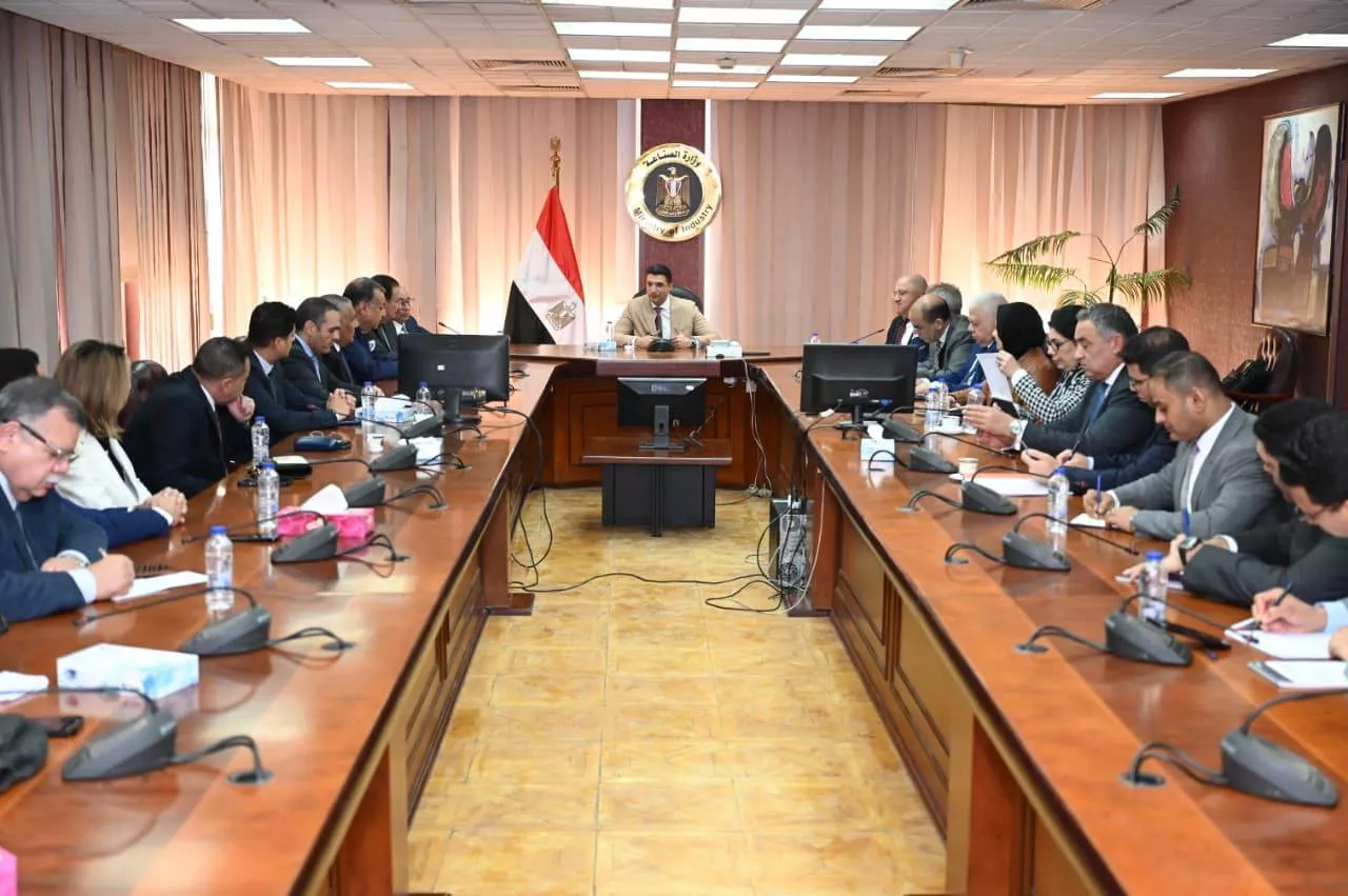 وزير الصناعة يبحث سبل تعظيم الاستفادة من الخامات التعدينية