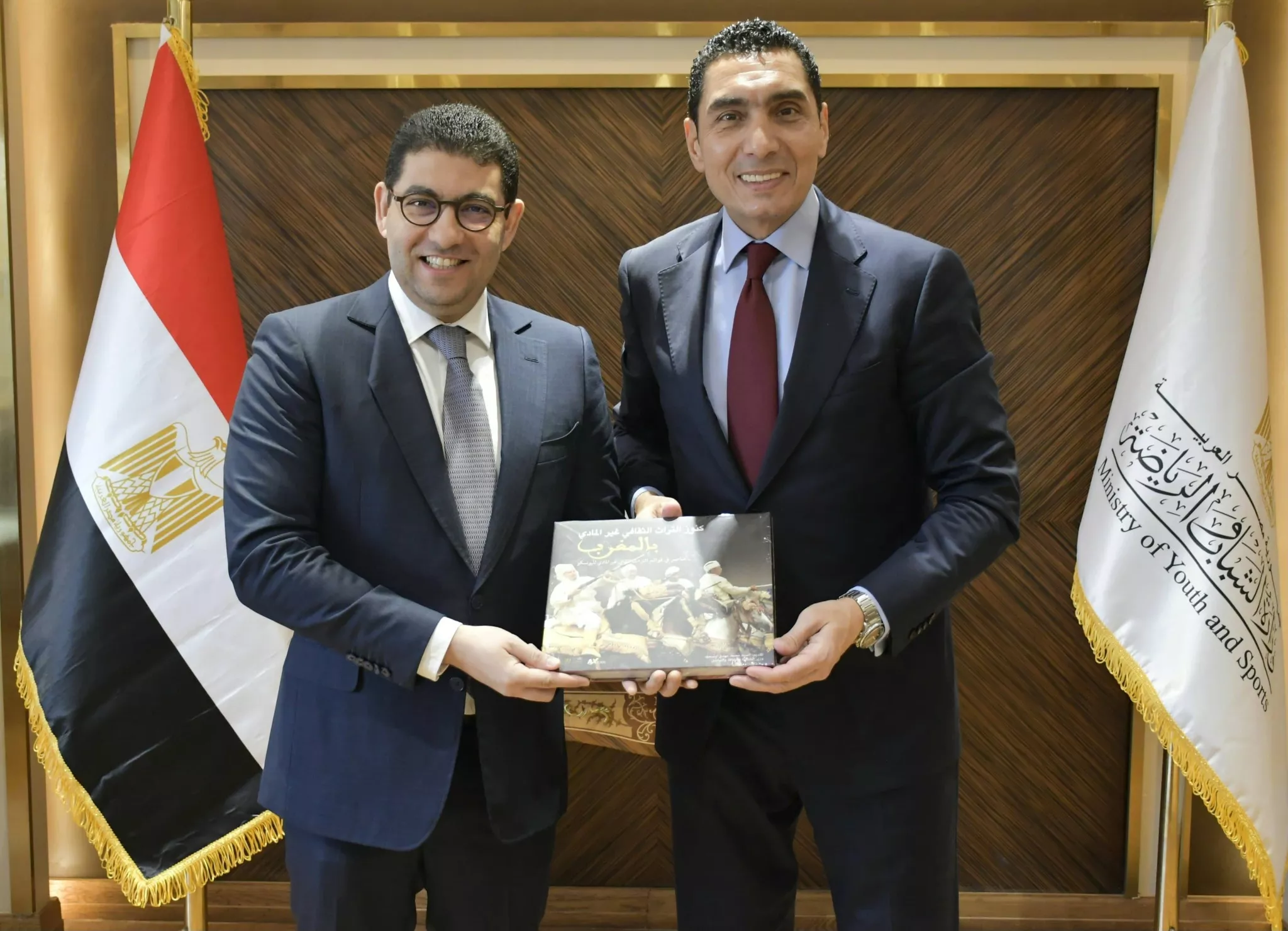 وزير الشباب والرياضة يستقبل نظيره المغربي