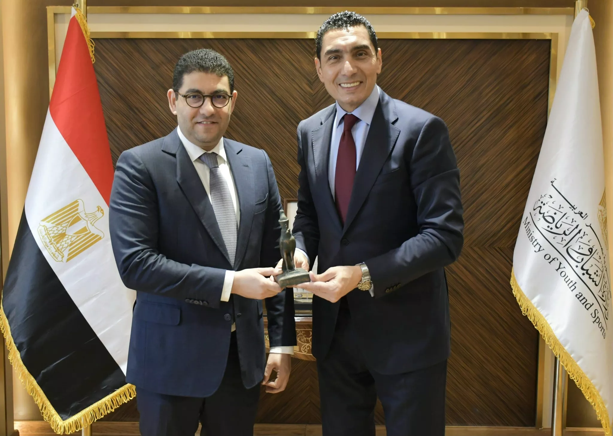 وزير الشباب والرياضة يستقبل نظيره المغربي