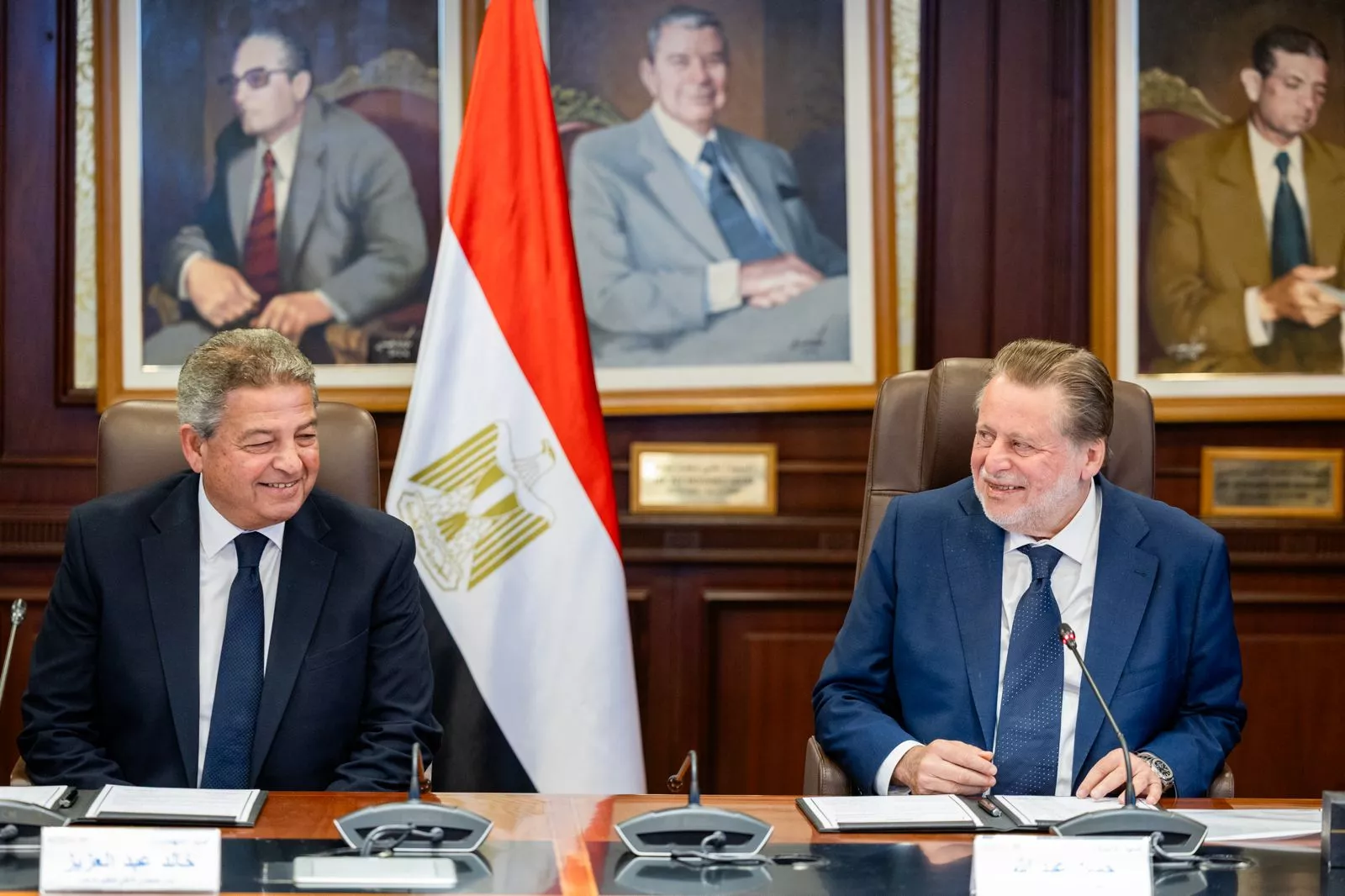 توقيع بروتوكول تعاون بين محافظ البنك المركزي المصري ورئيس المجلس الأعلى لتنظيم الإعلام