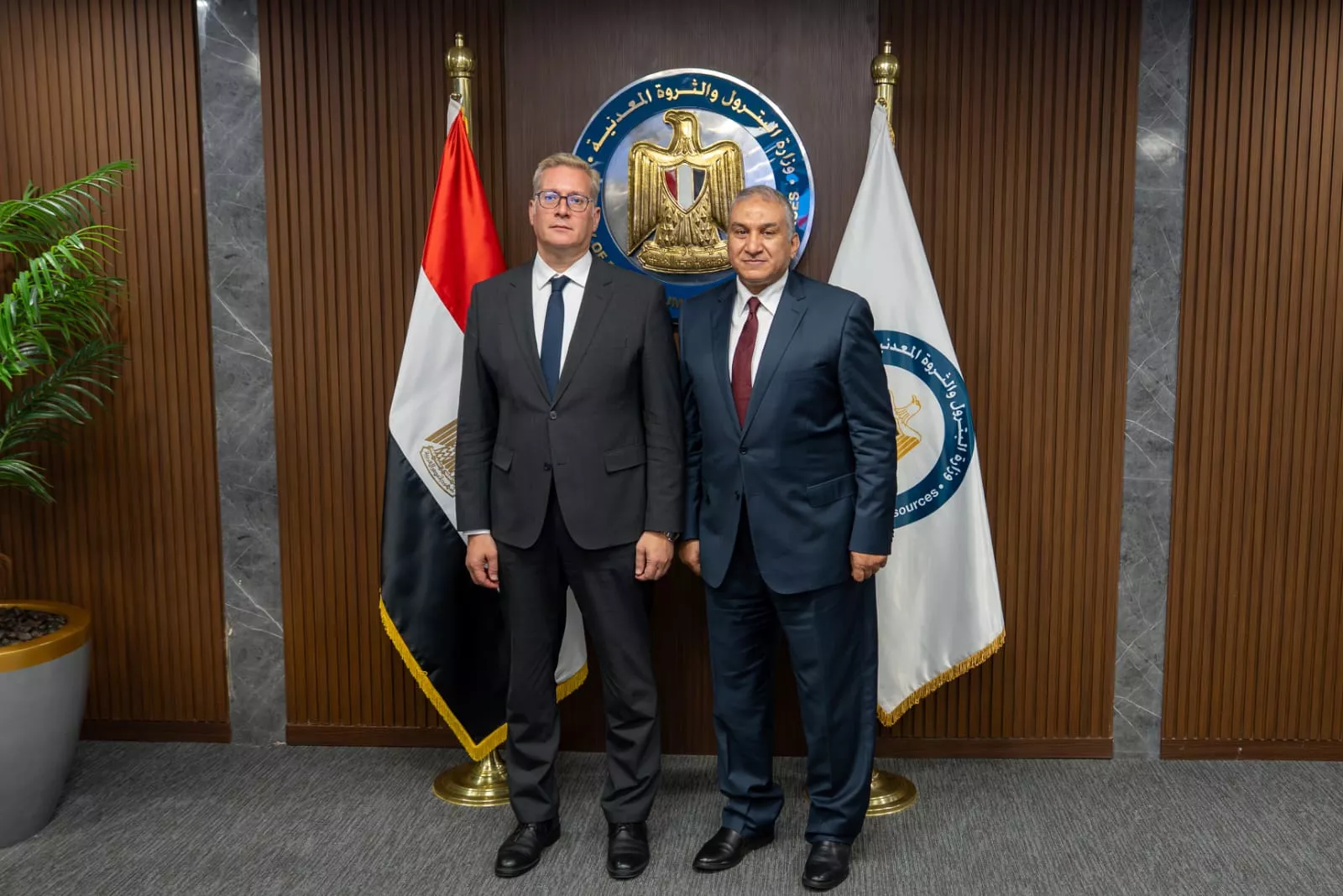 وزير البترول يشهد الجمعية العامة لشركة جاسكو