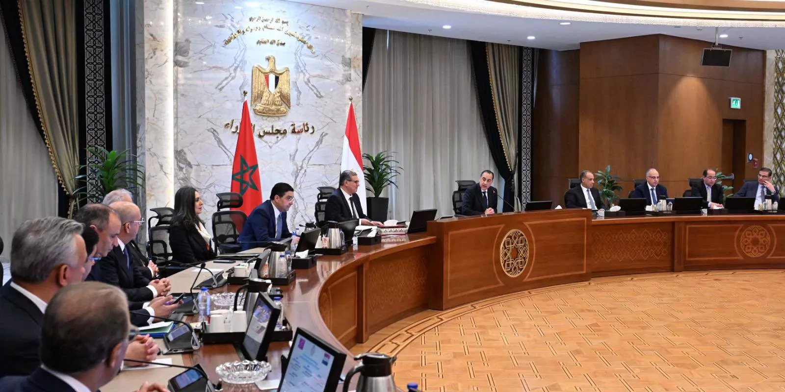 الدورة الأولى للجنة التنسيق والمتابعة المصرية المغربية 